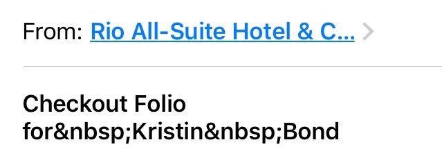 Rio subject line mistake
